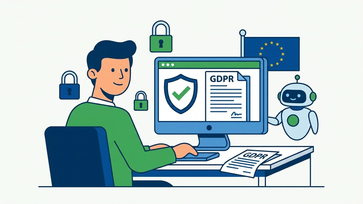 GDPR AI чатбот лични данни: Как да внедрите чатбот без да нарушите регламента