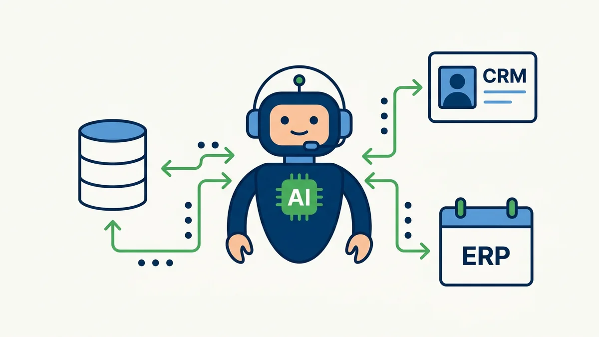 AI гласов агент с интеграция към CRM и ERP (Конто 6, Microinvest)