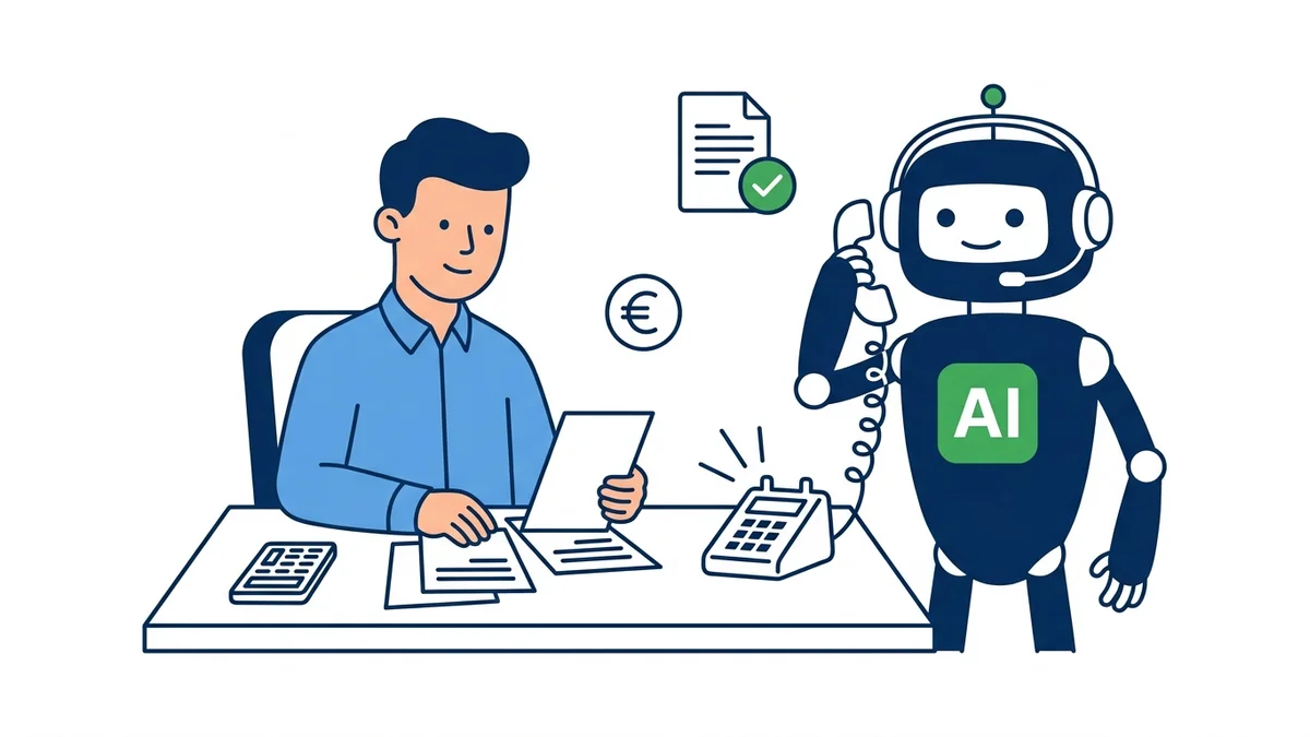AI гласов агент за счетоводни и обслужващи фирми